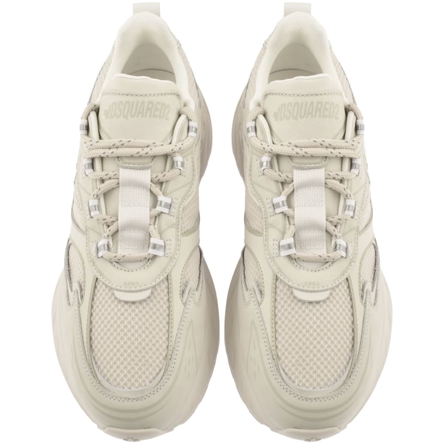 Image number 3 for DSQUARED2 Sprinter Trainers Cream