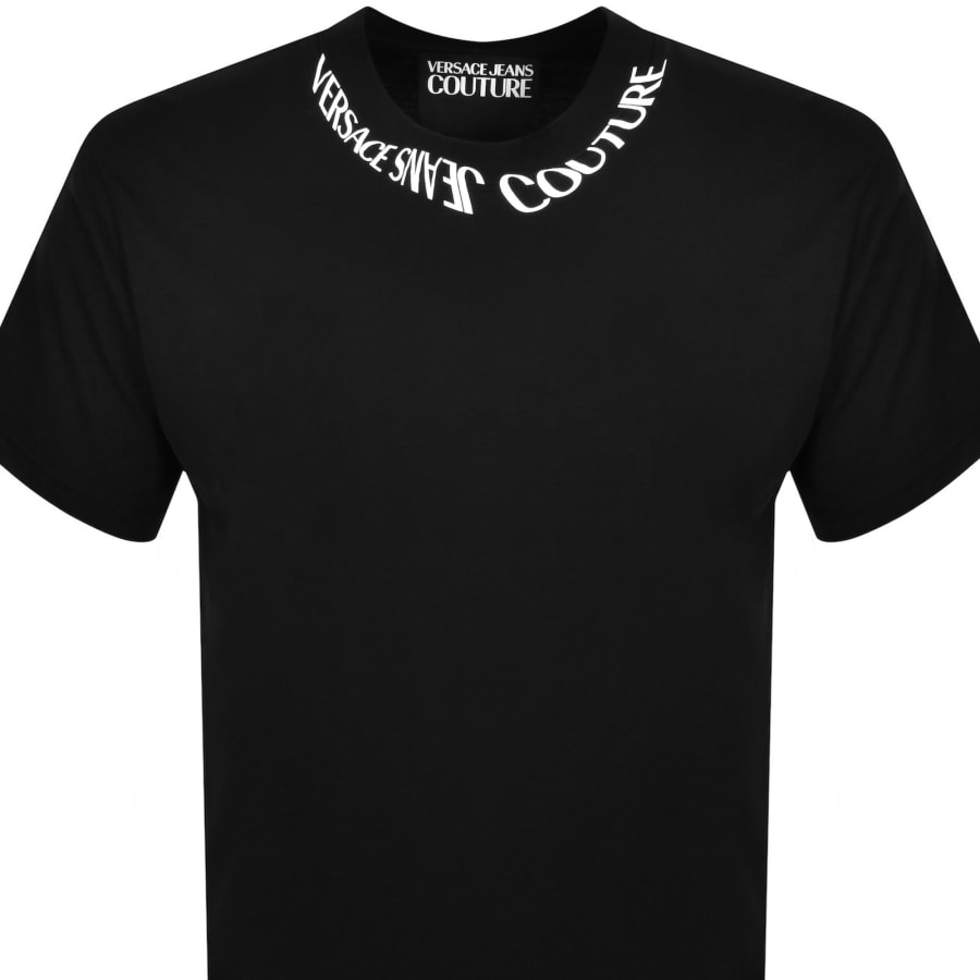 Image number 2 for Versace Jeans Couture Logo T Shirt Black