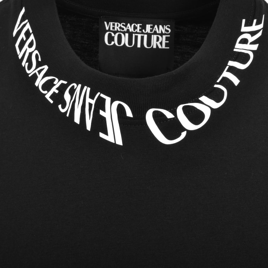 Image number 3 for Versace Jeans Couture Logo T Shirt Black