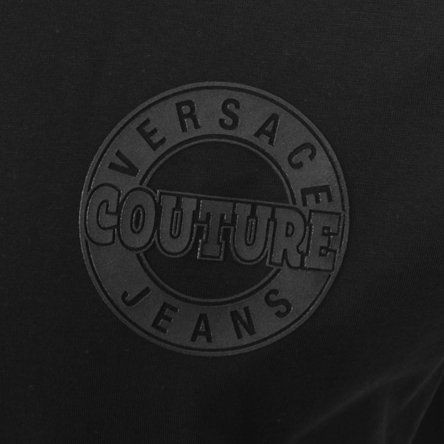 Image number 3 for Versace Jeans Couture Logo T Shirt Black