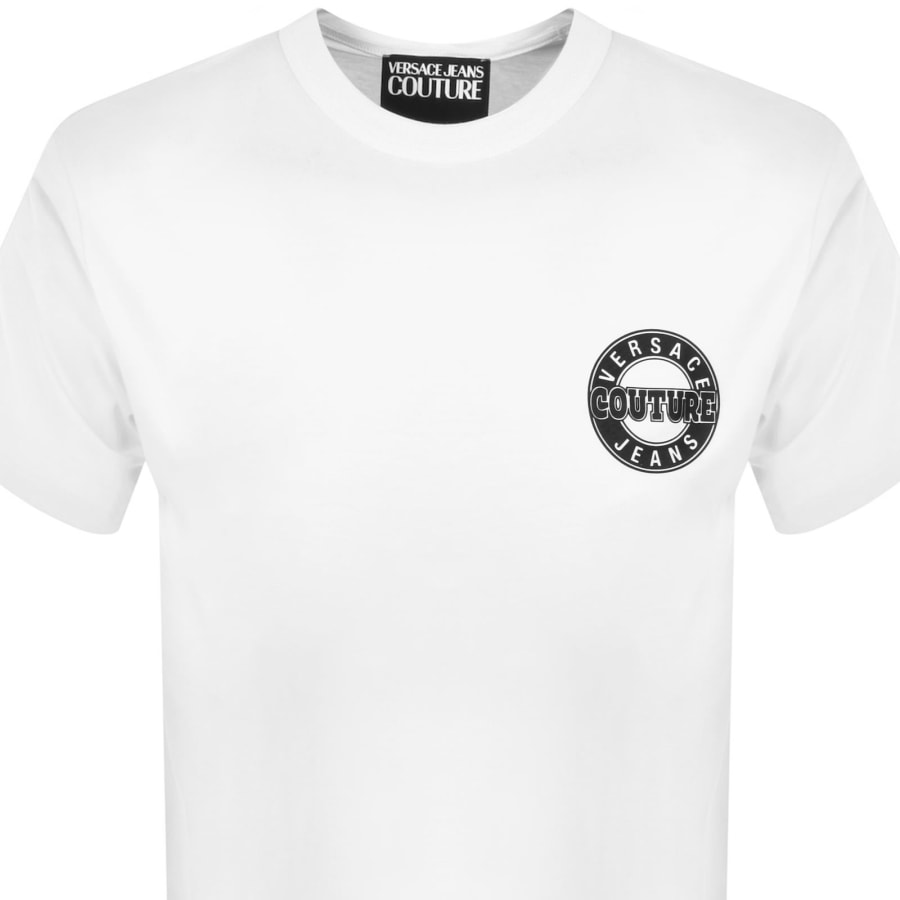 Image number 2 for Versace Jeans Couture Logo T Shirt White