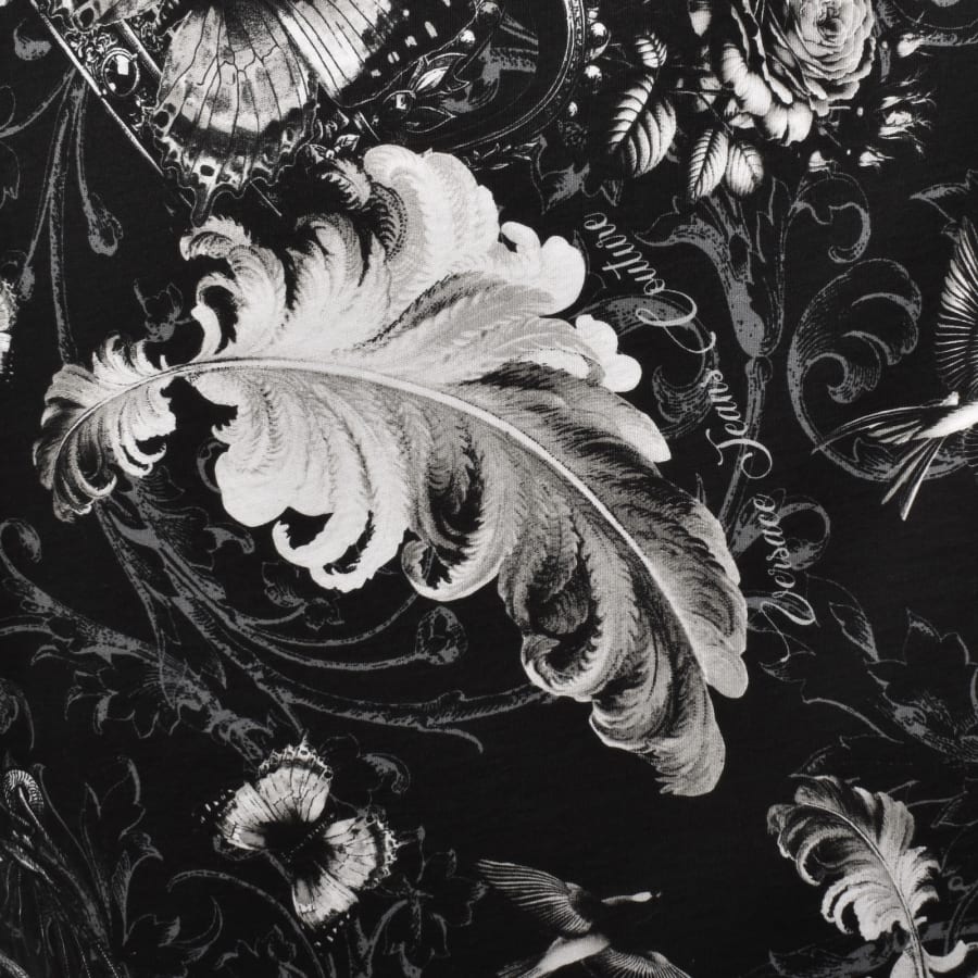 Image number 3 for Versace Jeans Couture All Over T Shirt Black