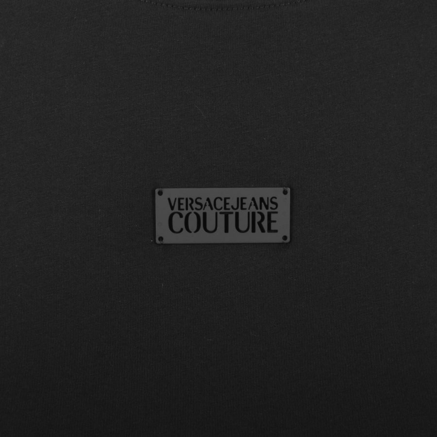 Image number 3 for Versace Jeans Couture Cabinet Mix T Shirt Black