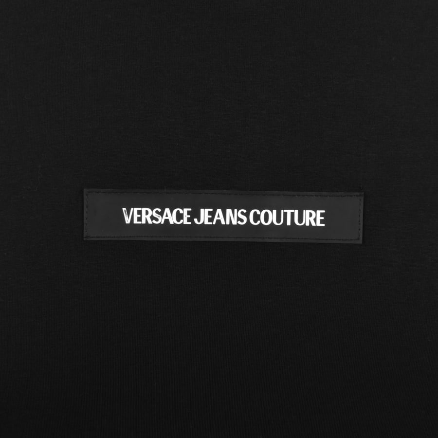 Image number 3 for Versace Jeans Couture Silicon Patch T Shirt Black
