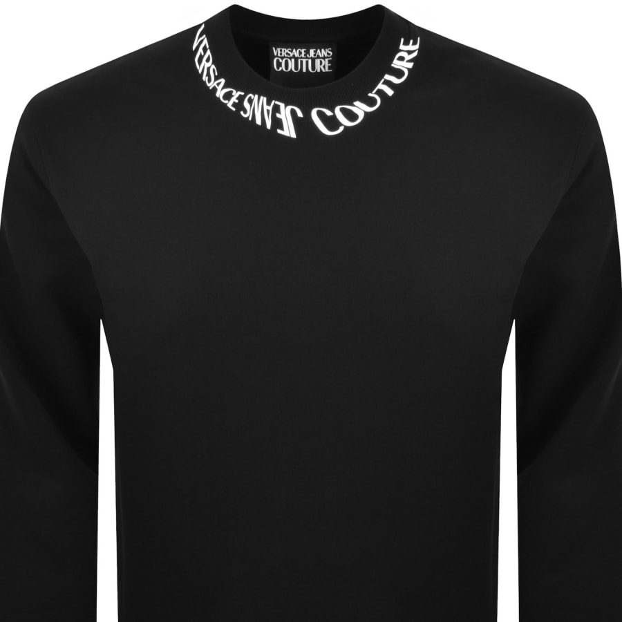 Image number 2 for Versace Jeans Couture Logo Sweatshirt Black