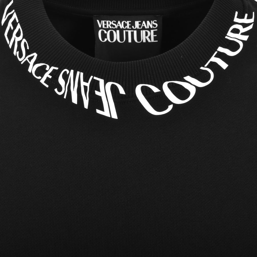Image number 3 for Versace Jeans Couture Logo Sweatshirt Black