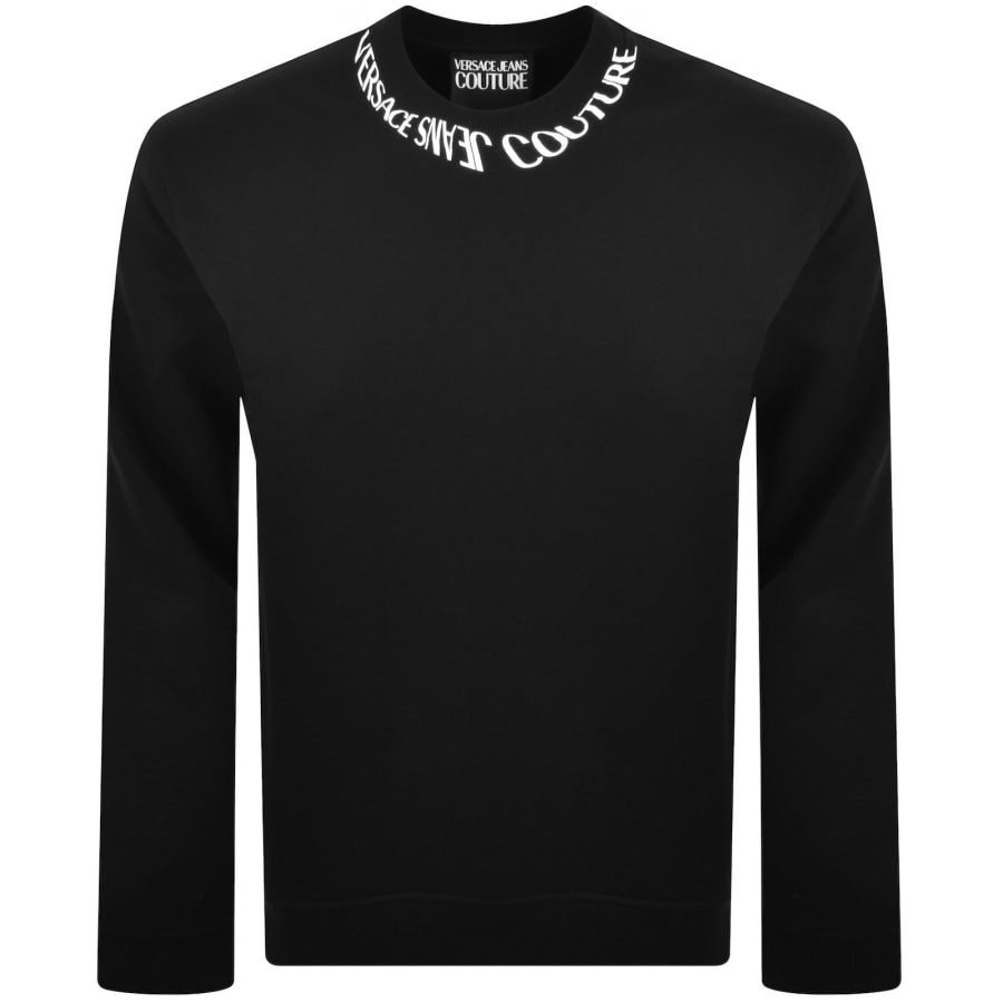 Image number 1 for Versace Jeans Couture Logo Sweatshirt Black