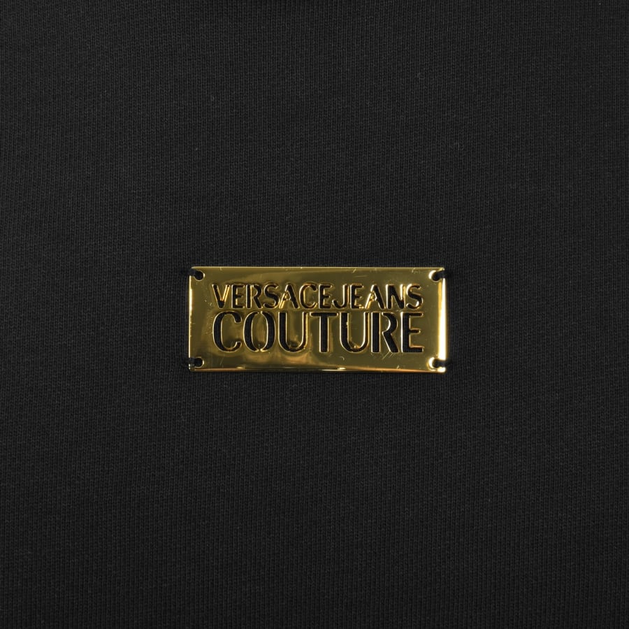 Image number 4 for Versace Jeans Couture Logo Hoodie Black