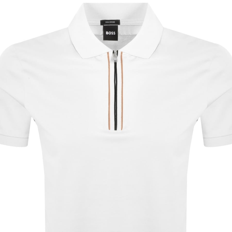 Image number 2 for BOSS H Paras 65 Polo T Shirt White