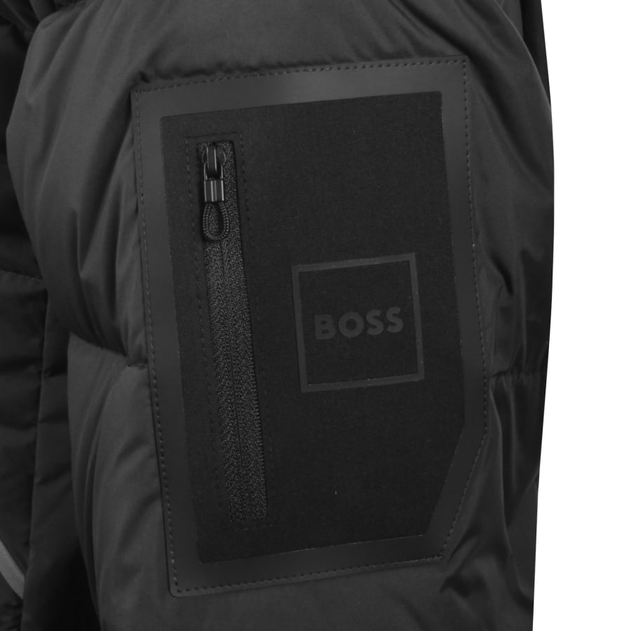 Image number 4 for BOSS Urbanex Puffer Jacket Black