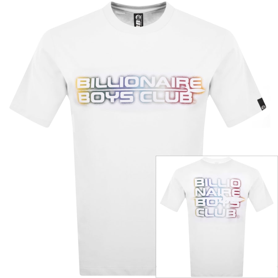 Image number 1 for Billionaire Boys Club Rocket Logo T Shirt White