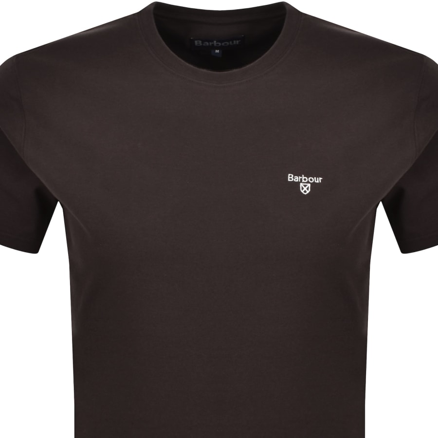 Image number 2 for Barbour Sports T Shirt Brown