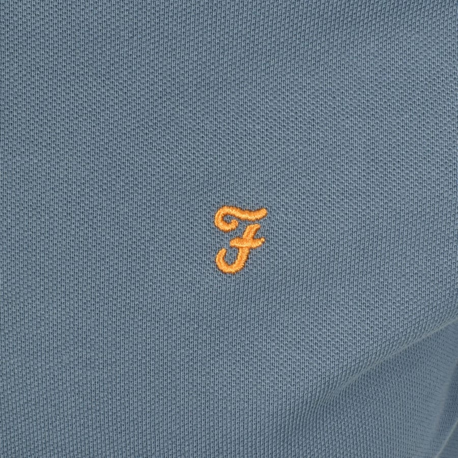 Image number 3 for Farah Blanes Polo T Shirt Blue