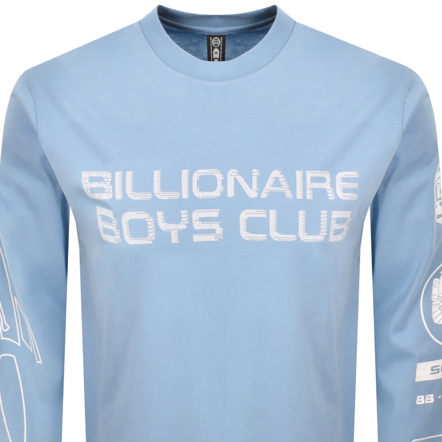 Image number 2 for Billionaire Boys Club BB Astro Digi T Shirt Blue