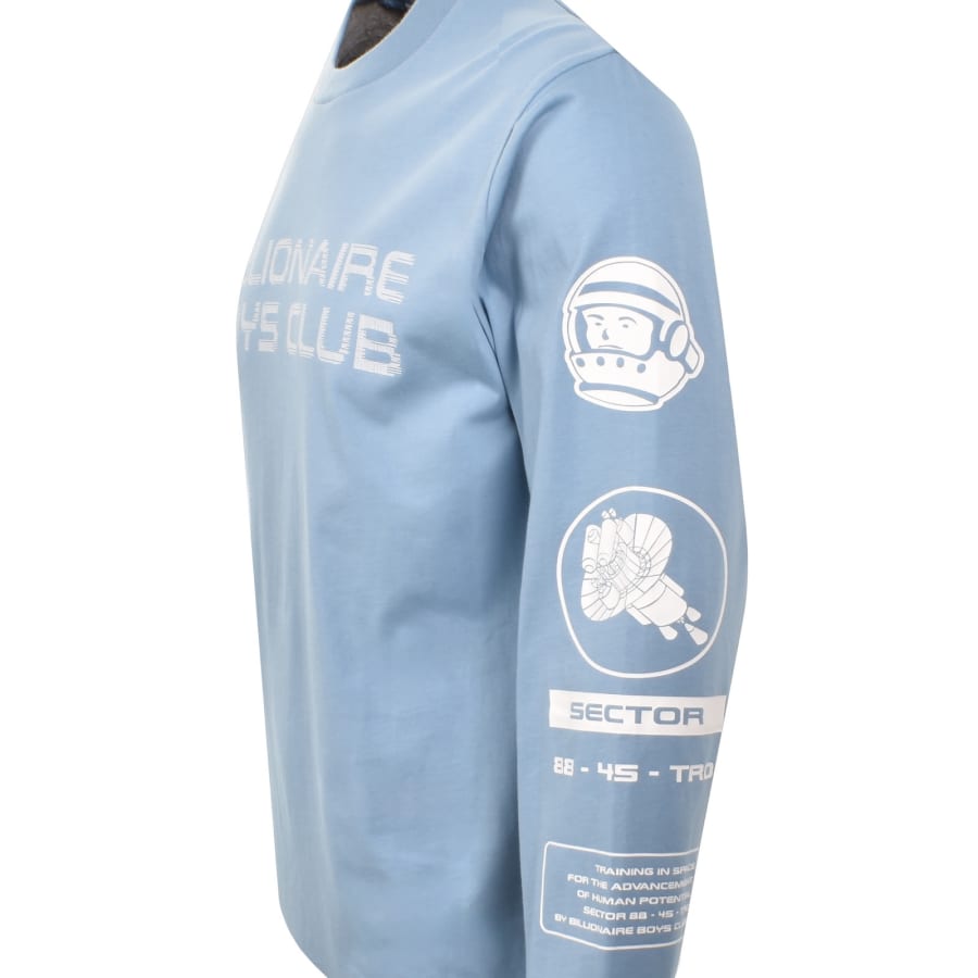 Image number 3 for Billionaire Boys Club BB Astro Digi T Shirt Blue