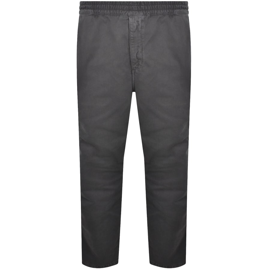 Image number 2 for Carhartt Flint Trousers Graphite Grey