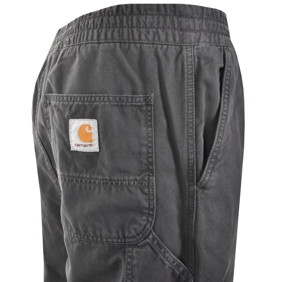Image number 4 for Carhart Flint Trousers Graphite Grey