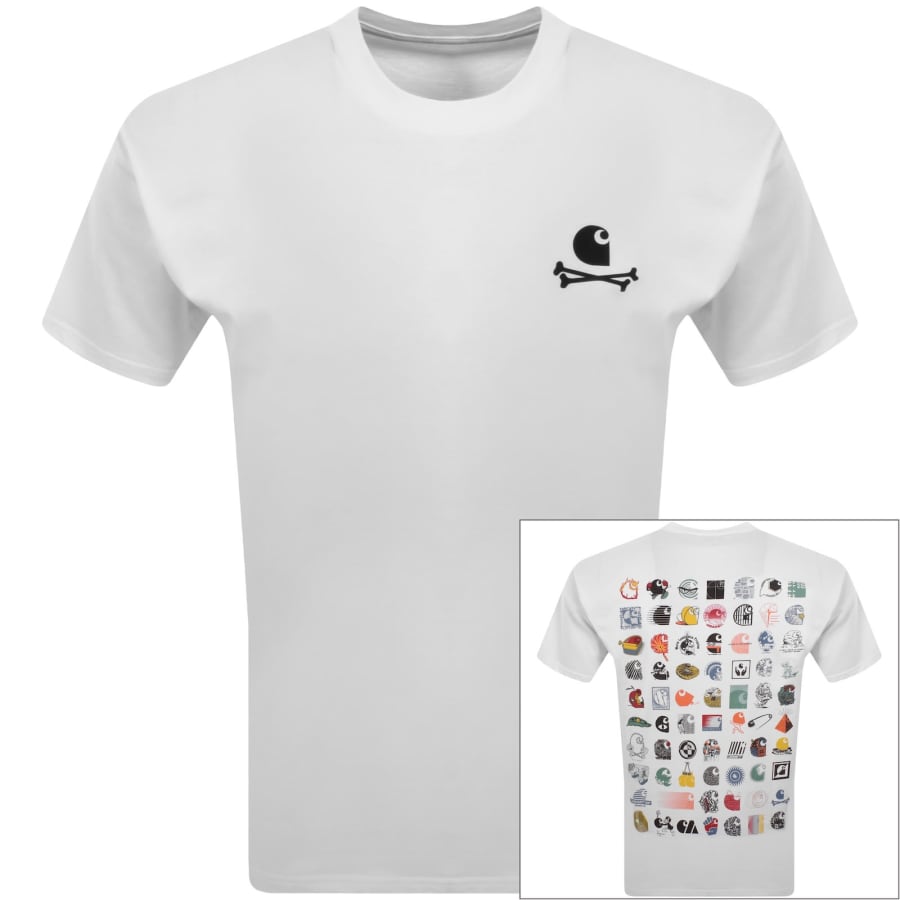 Image number 1 for Carhartt WIP Logo Archive T Shirt White