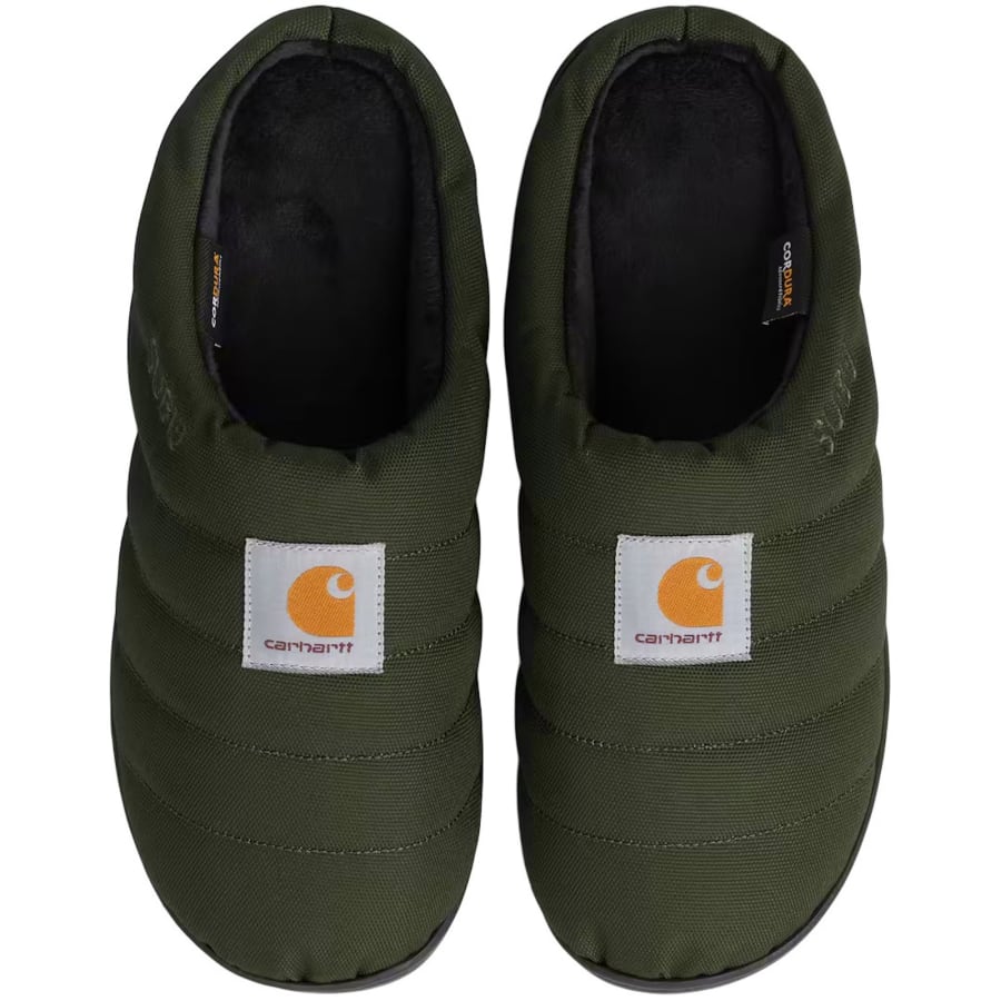 Image number 1 for Carhartt WIP X Subu Cordura Slippers Green