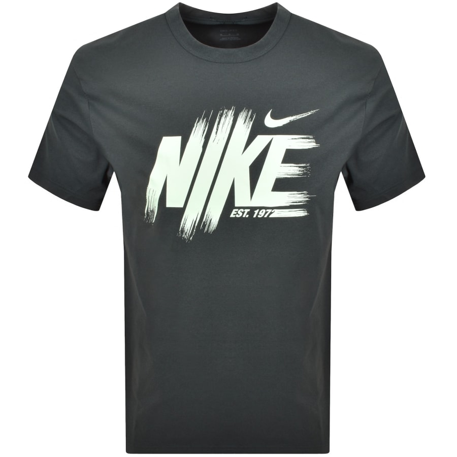 Image number 1 for Nike Training T Shirt Seaweed Green
