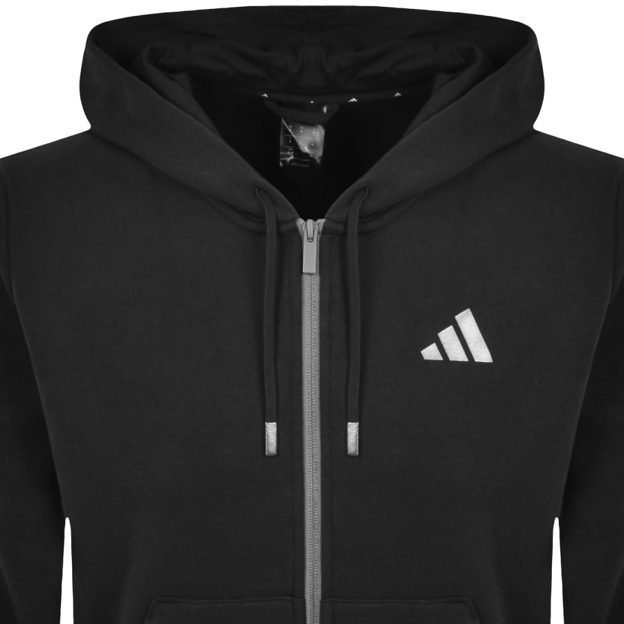 Image number 2 for adidas Sportswear Full Zip Hoodie Black