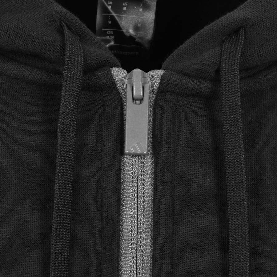 Image number 4 for adidas Sportswear Full Zip Hoodie Black