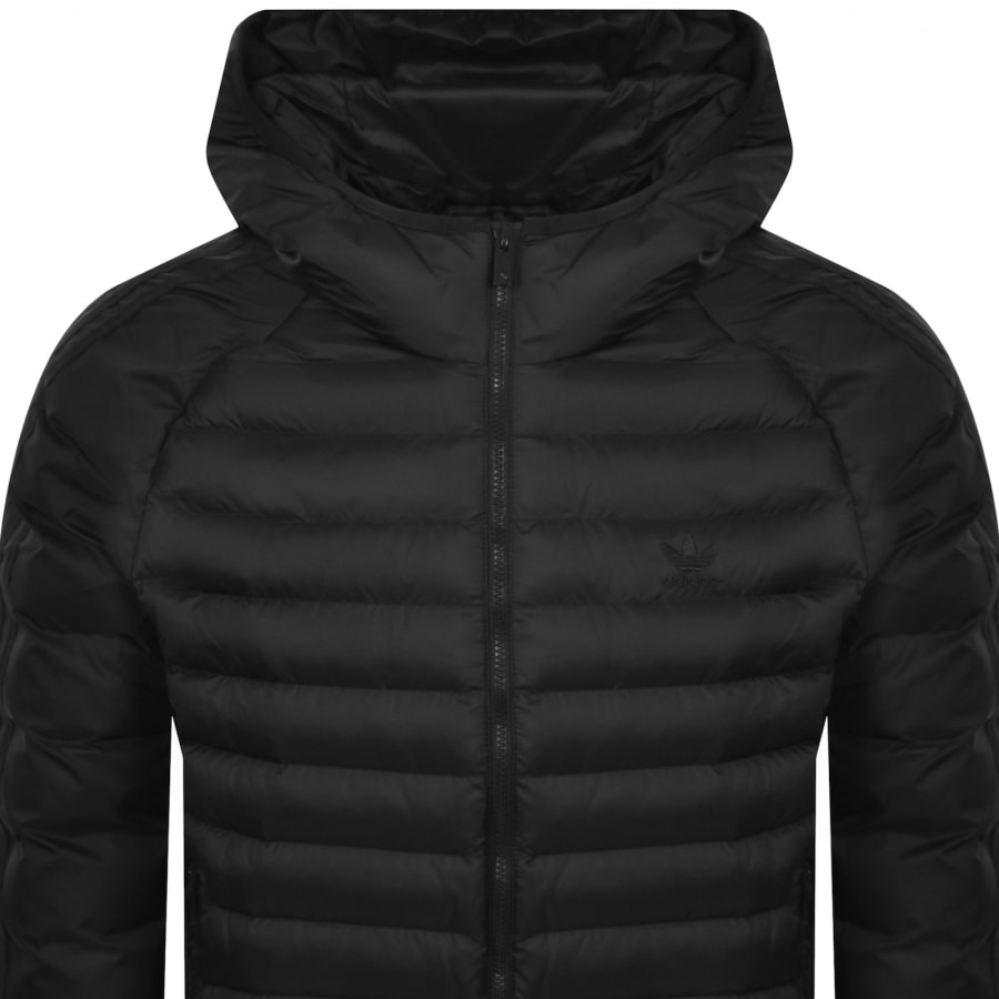 Image number 2 for adidas Originals Hooded Padded Jacket Black