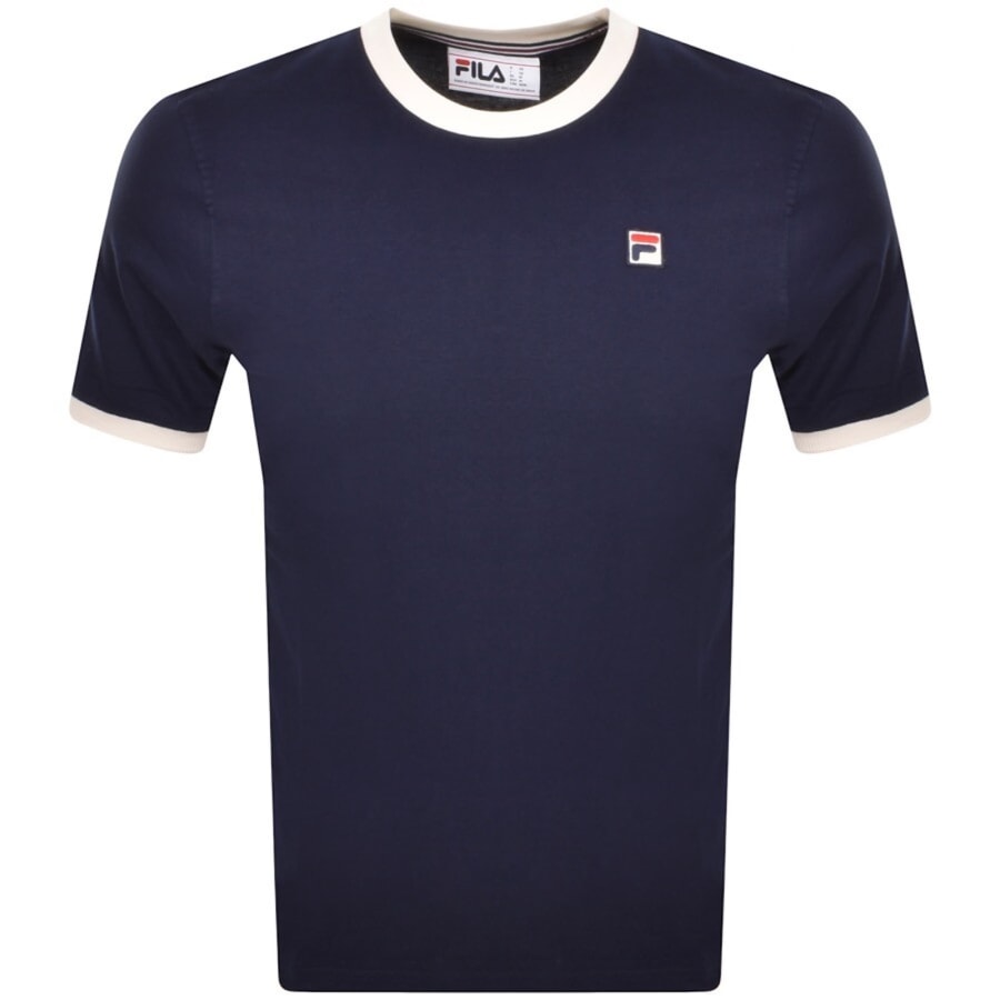 Image number 1 for Fila Marconi Ringer T Shirt Fila Navy