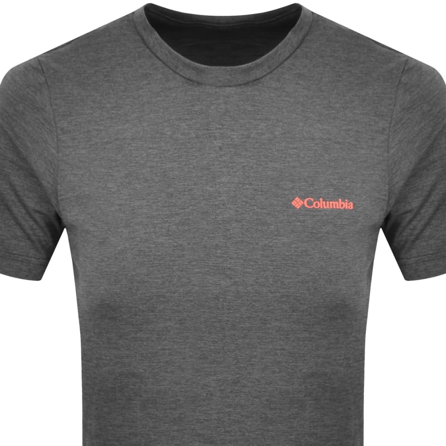 Image number 3 for Columbia Kwick Hike T Shirt Grey