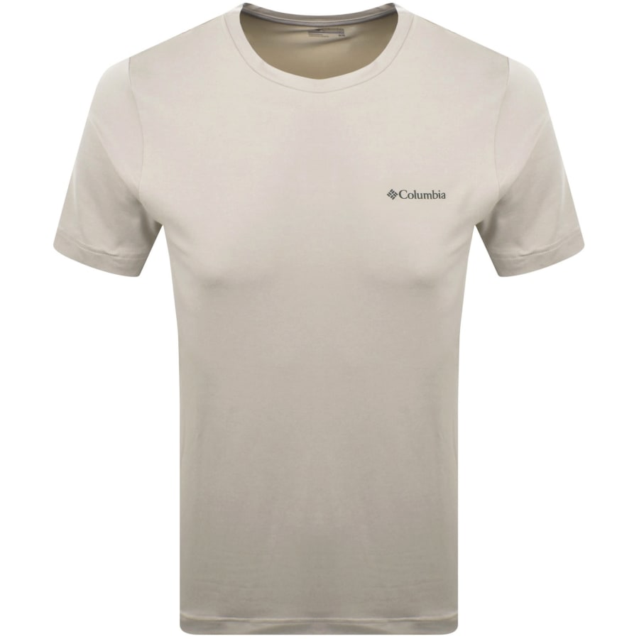 Image number 2 for Columbia Kwick Hike T Shirt Dark Stone