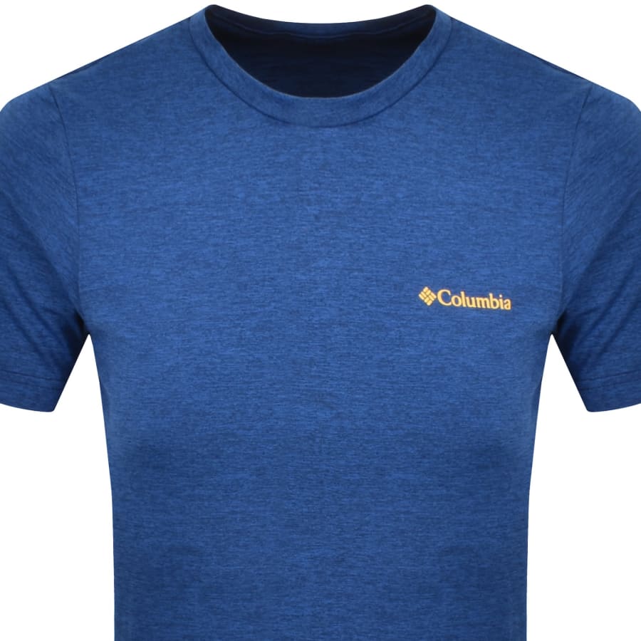 Image number 3 for Columbia Kwick Hike T Shirt Blue