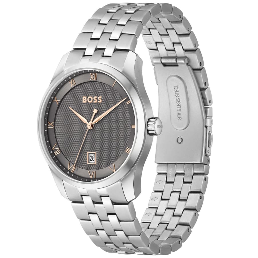Image number 2 for BOSS Principle Watch Silver