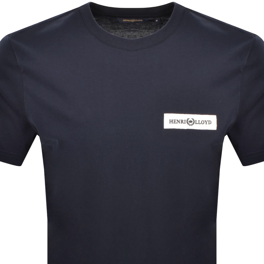 Image number 2 for Henri Lloyd Colshot T Shirt Navy