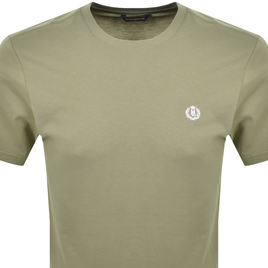 Image number 2 for Henri Lloyd Cowes T Shirt Green