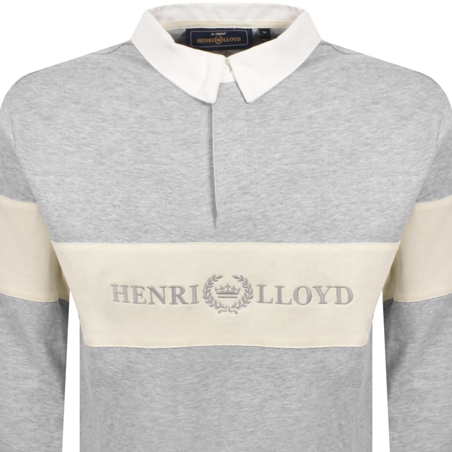 Image number 2 for Henri Lloyd Voyager Rugby Polo Grey