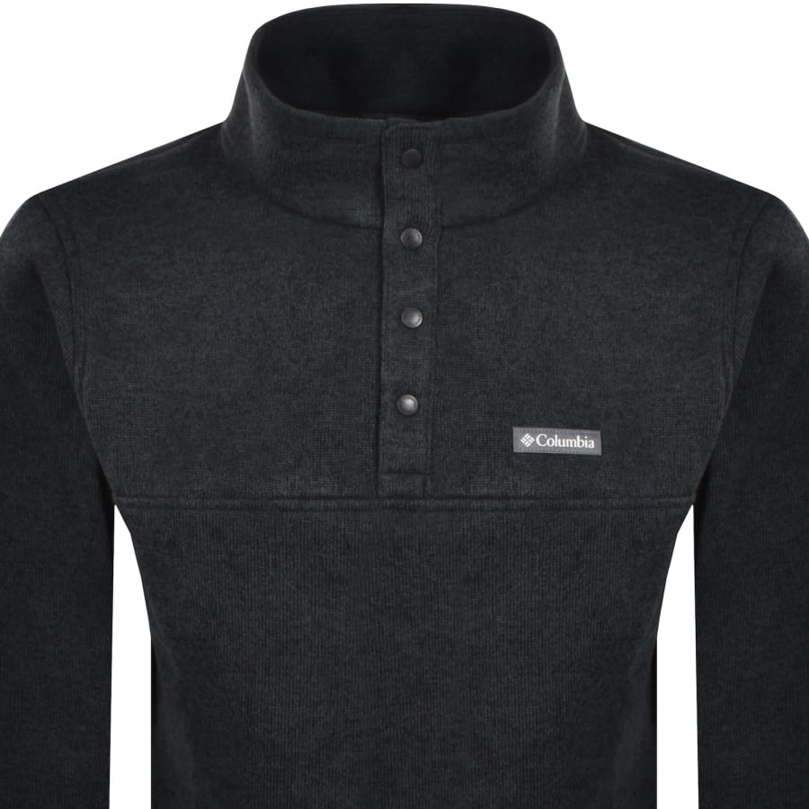 Image number 2 for Columbia Half Snap Fleece Black