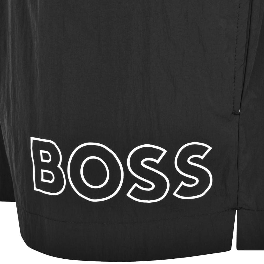 Image number 3 for BOSS Mooneye Swim Shorts Black