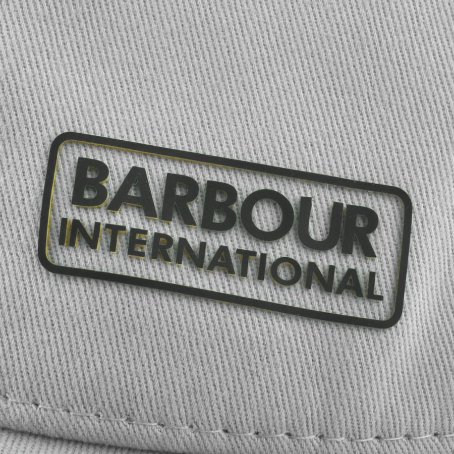 Image number 4 for Barbour International Norton Dill Sports Cap Grey