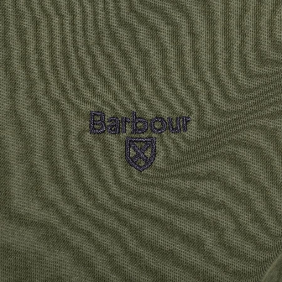 Image number 3 for Barbour Sports T Shirt Green