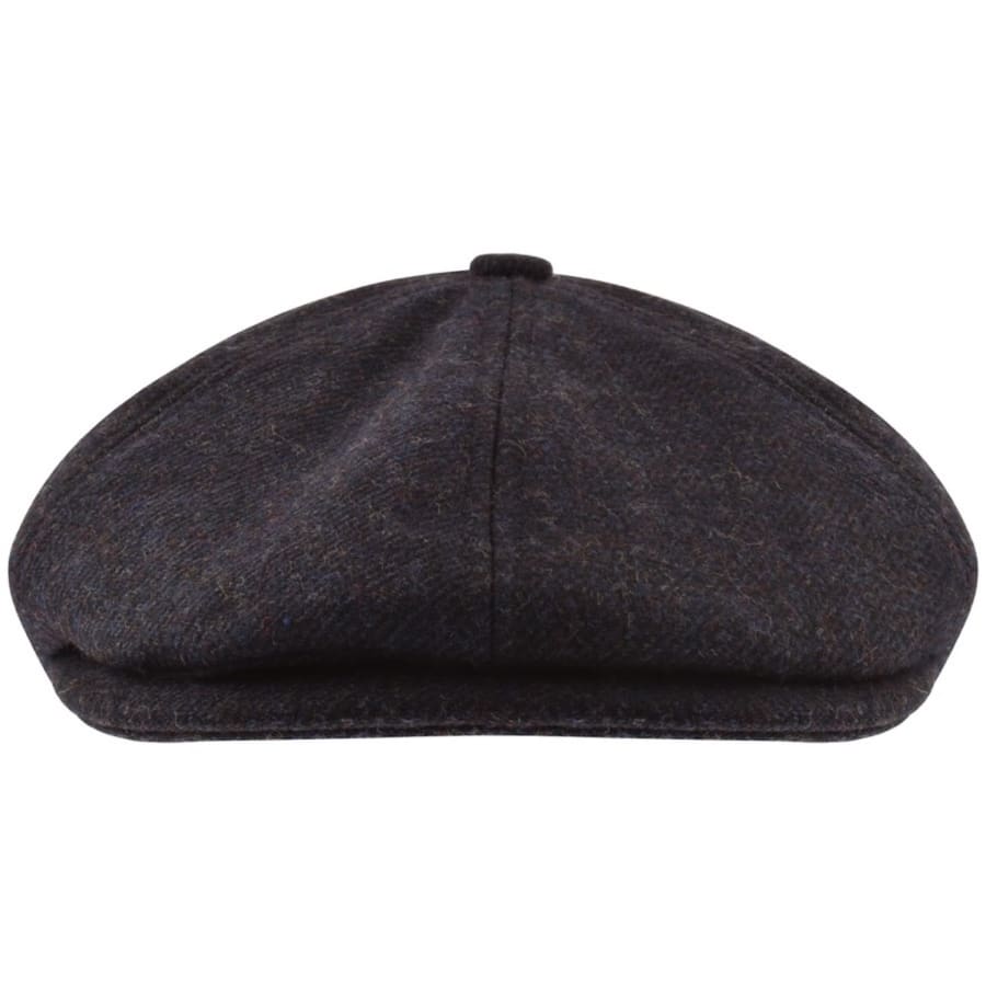 Image number 2 for Barbour Claymore Bakerboy Hat Navy