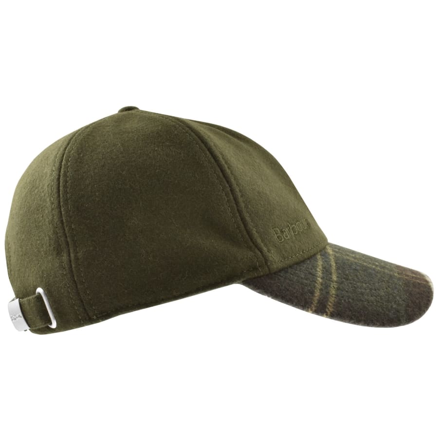 Image number 2 for Barbour Roker Cap Forest Green