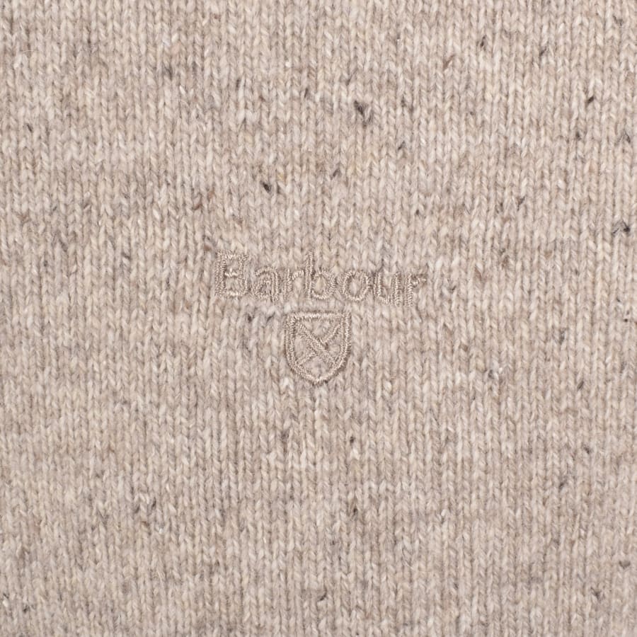 Image number 3 for Barbour Tisbury Knit Jumper Beige