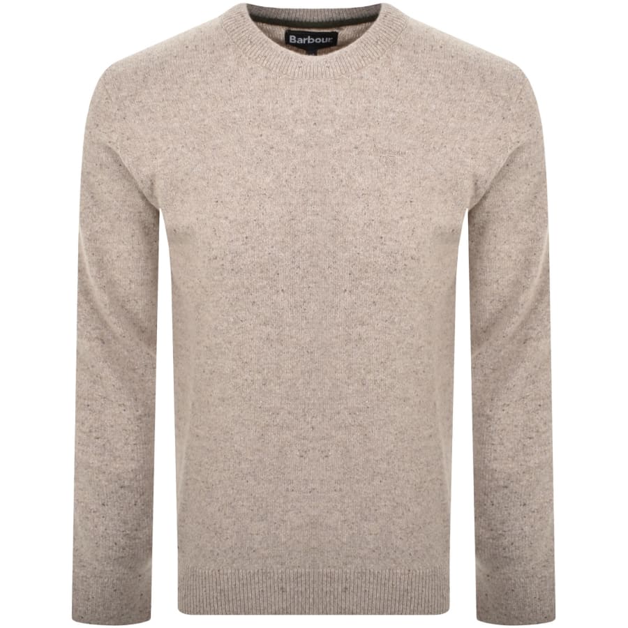Image number 1 for Barbour Tisbury Knit Jumper Beige