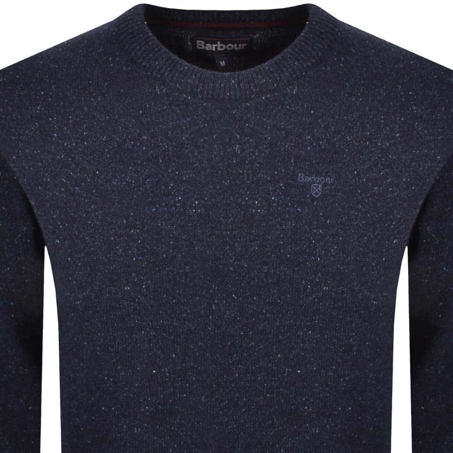 Image number 2 for Barbour Tisbury Knit Jumper Navy