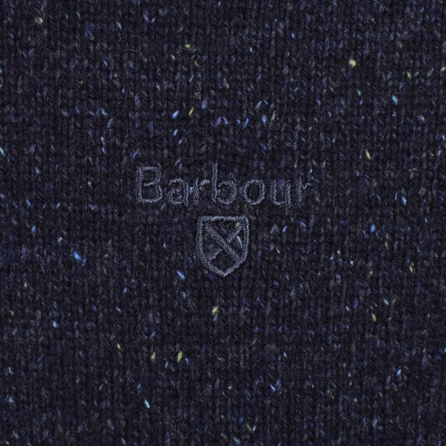 Image number 3 for Barbour Tisbury Knit Jumper Navy