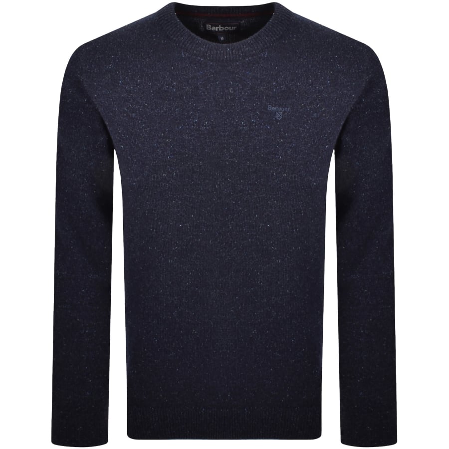 Image number 1 for Barbour Tisbury Knit Jumper Navy