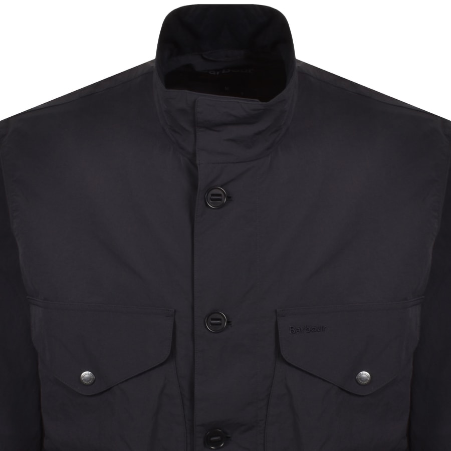 Image number 2 for Barbour Jig Showerproof Jacket Navy