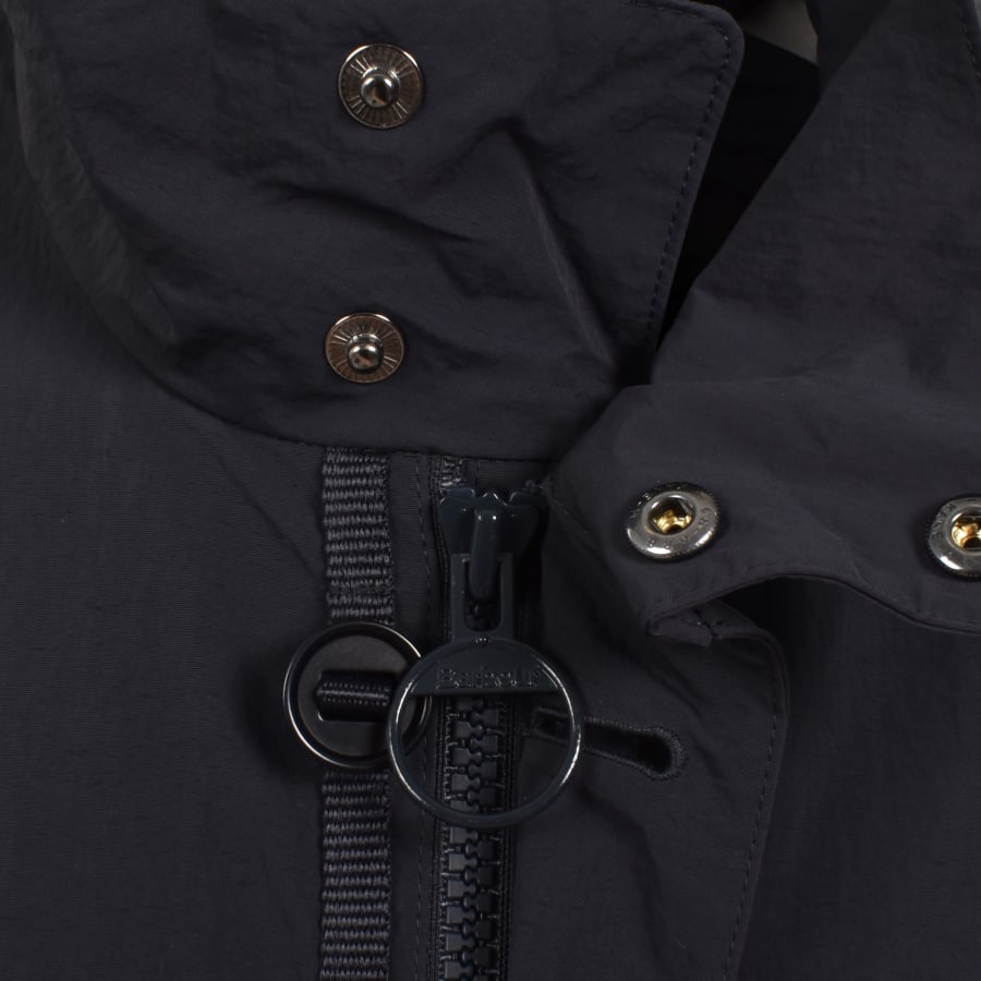 Image number 5 for Barbour Jig Showerproof Jacket Navy