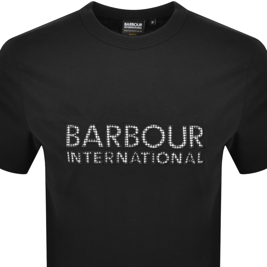 Image number 2 for Barbour International Bertie Logo T Shirt Black
