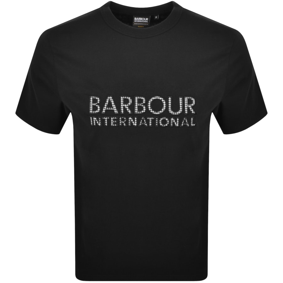 Image number 1 for Barbour International Bertie Logo T Shirt Black